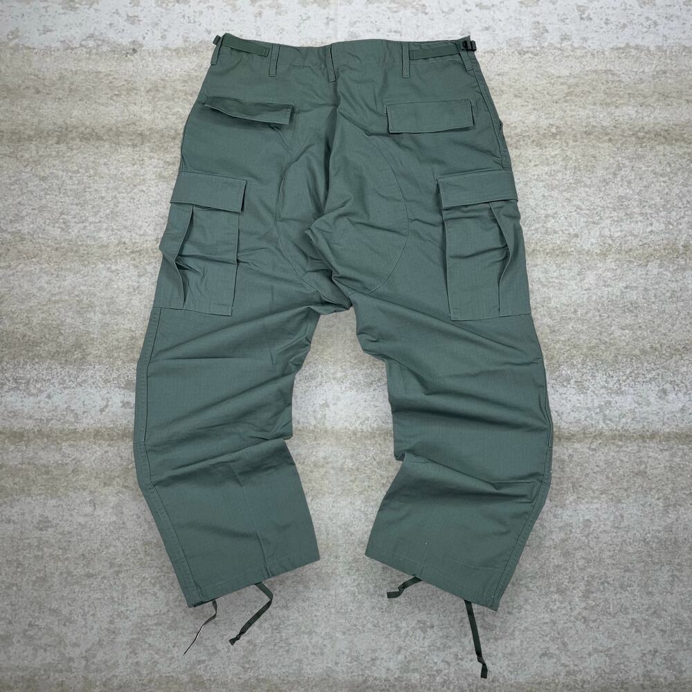 Vintage 90s Propper Military Grade Tactical Pants 36x30 Baggy Green Double Knees